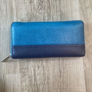 Coach Blue Wallet